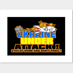 ukraine under attack! Posters and Art